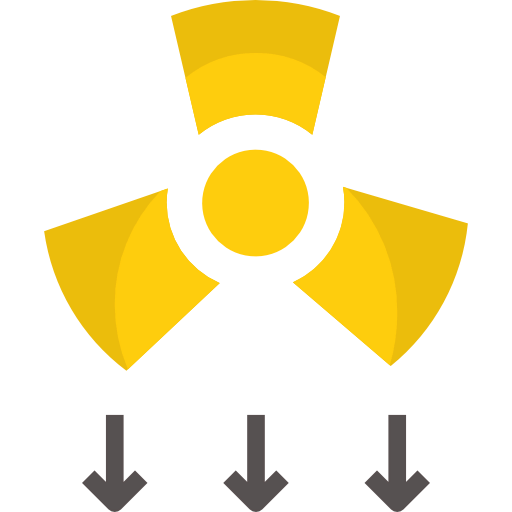 Radiation icon