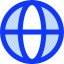 Earth grid icon 64x64