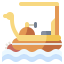 Pedal boat icon 64x64