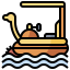 Pedal boat icon 64x64