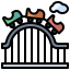 Roller coaster icon 64x64