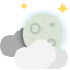 Cloudy night Symbol 64x64