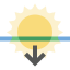 Sunset Symbol 64x64