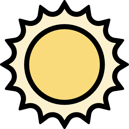 Sun icon