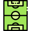Soccer field icon 64x64