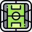 Soccer field icon 64x64
