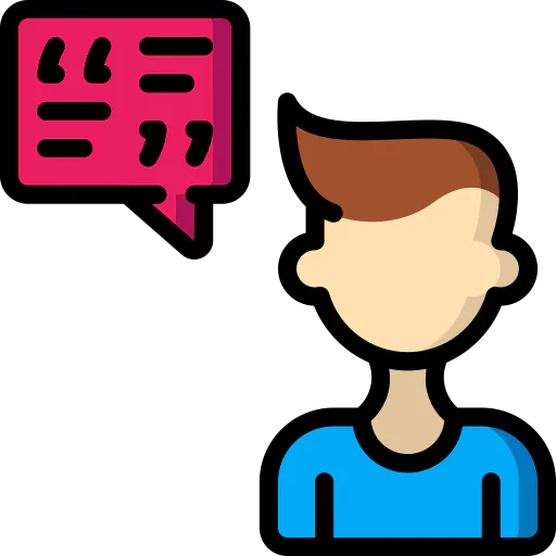 Speech bubble icon