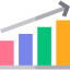 Bar graph Ikona 64x64