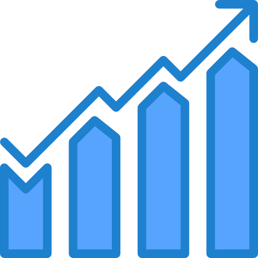 Bar chart Ikona