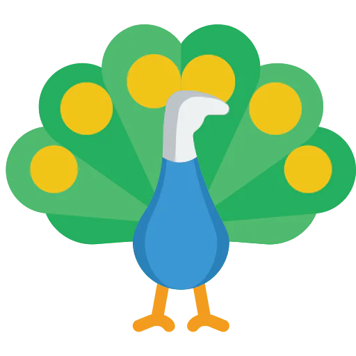 Peacock icon