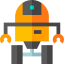 Space robot icon 64x64