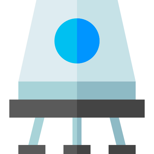 Space capsule icon