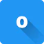 Letter o icon 64x64