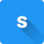 Letter s icon 64x64