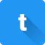 Letter t icon 64x64