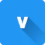 Letter v icon 64x64
