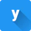Letter y icon 64x64