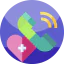 Emergency call icon 64x64
