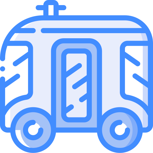 Autonomous car icon