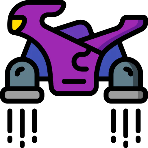 Hover bike icon