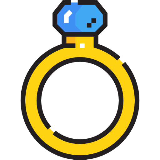Diamond ring icon