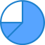 Pie chart biểu tượng 64x64