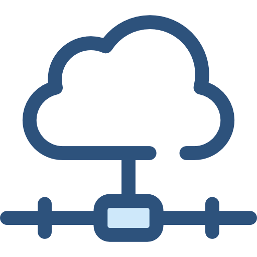 Cloud computing icon