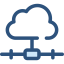 Cloud computing icon 64x64