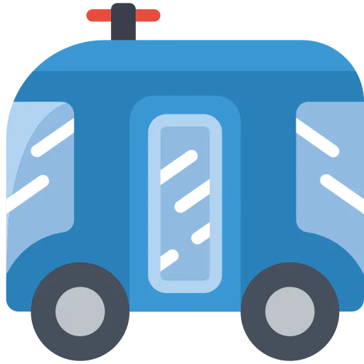 Autonomous car icon