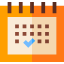 Calendar Symbol 64x64