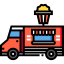 Popcorn truck icon 64x64