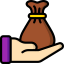 Money bag icon 64x64