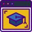 Online education icon 64x64