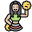 Cheerleader icon 64x64