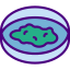 Petri dish icon 64x64