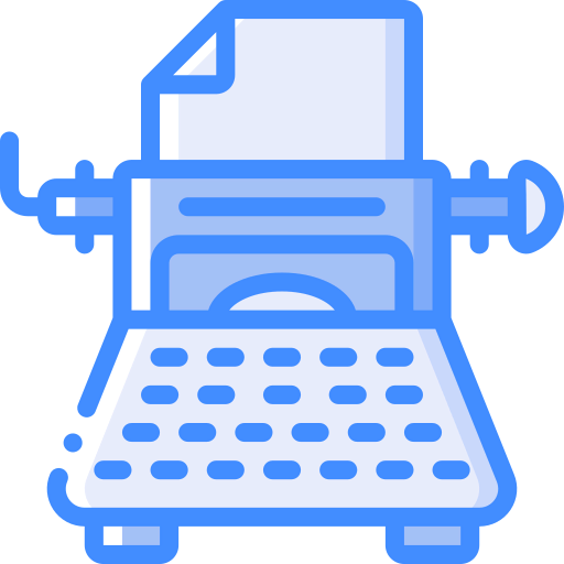 Typewriter icon