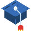Mortarboard icon 64x64