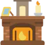Fire place icon 64x64