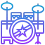 Drum set icon 64x64