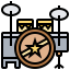 Drum set icon 64x64