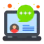 Online chat icon 64x64