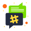 Chat bubbles Symbol 64x64