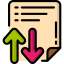 Up and down arrows Symbol 64x64
