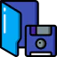Floppy disk icon 64x64
