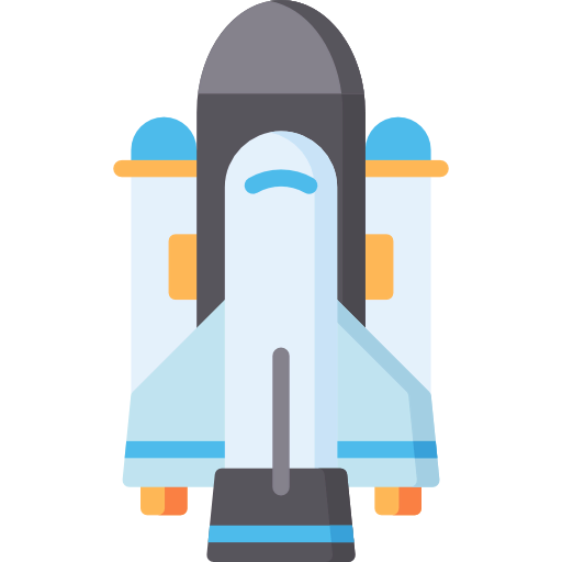 Rocket ship icon