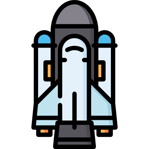 Rocket ship icon