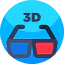 3d glasses icon 64x64