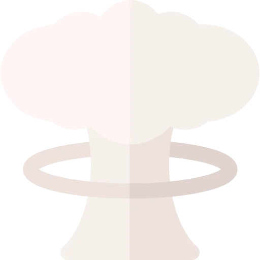 Nuclear explosion icon