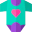 Baby clothes icon 64x64