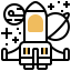 Космический корабль иконка 64x64